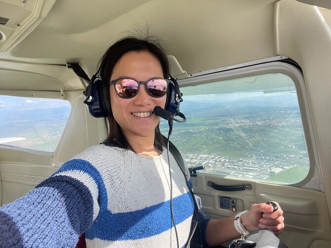 Flying as private pilot for leisure